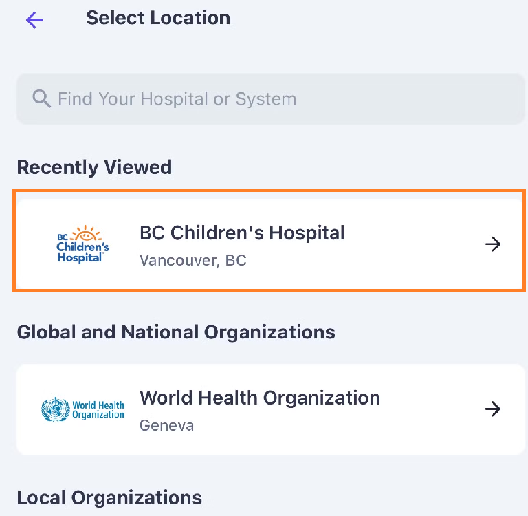 First Line App