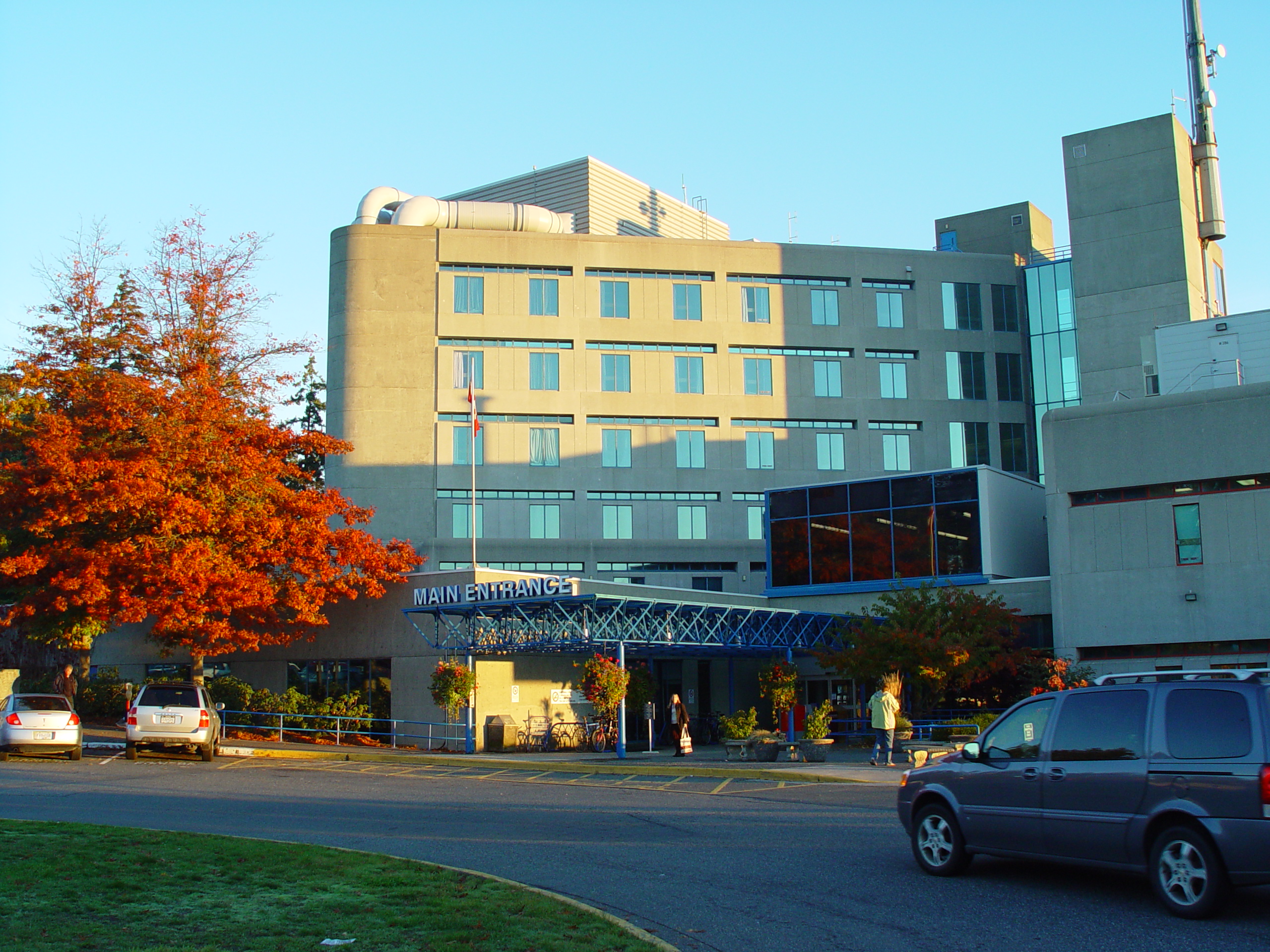 an image of the exterior of the hospital